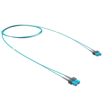 Оптический коммутационный шнур Duplеx SC/UPC-SC/UPC, 50/125 (OM3), 5 м