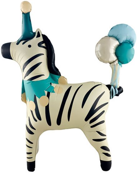 Фигура 3Д "Цирковая зебра" НЕ ЛЕТАЕТ