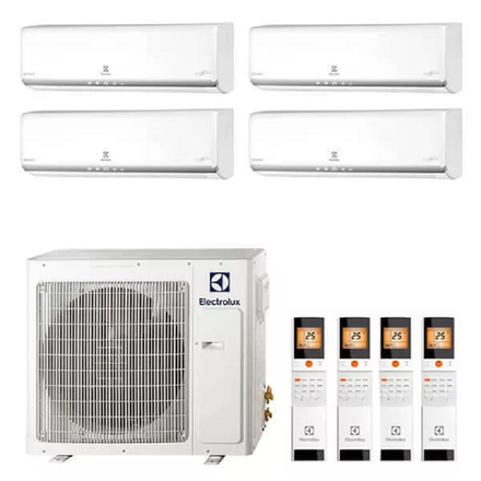 Мульти сплит система Electrolux на 4 комнаты (27+27+27+50 кв.м) HM FMI