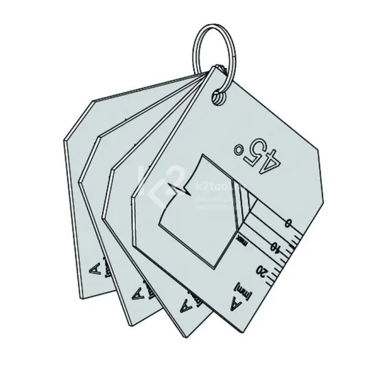 Шаблон NKO Machines для калибровки кромкореза UZ-30