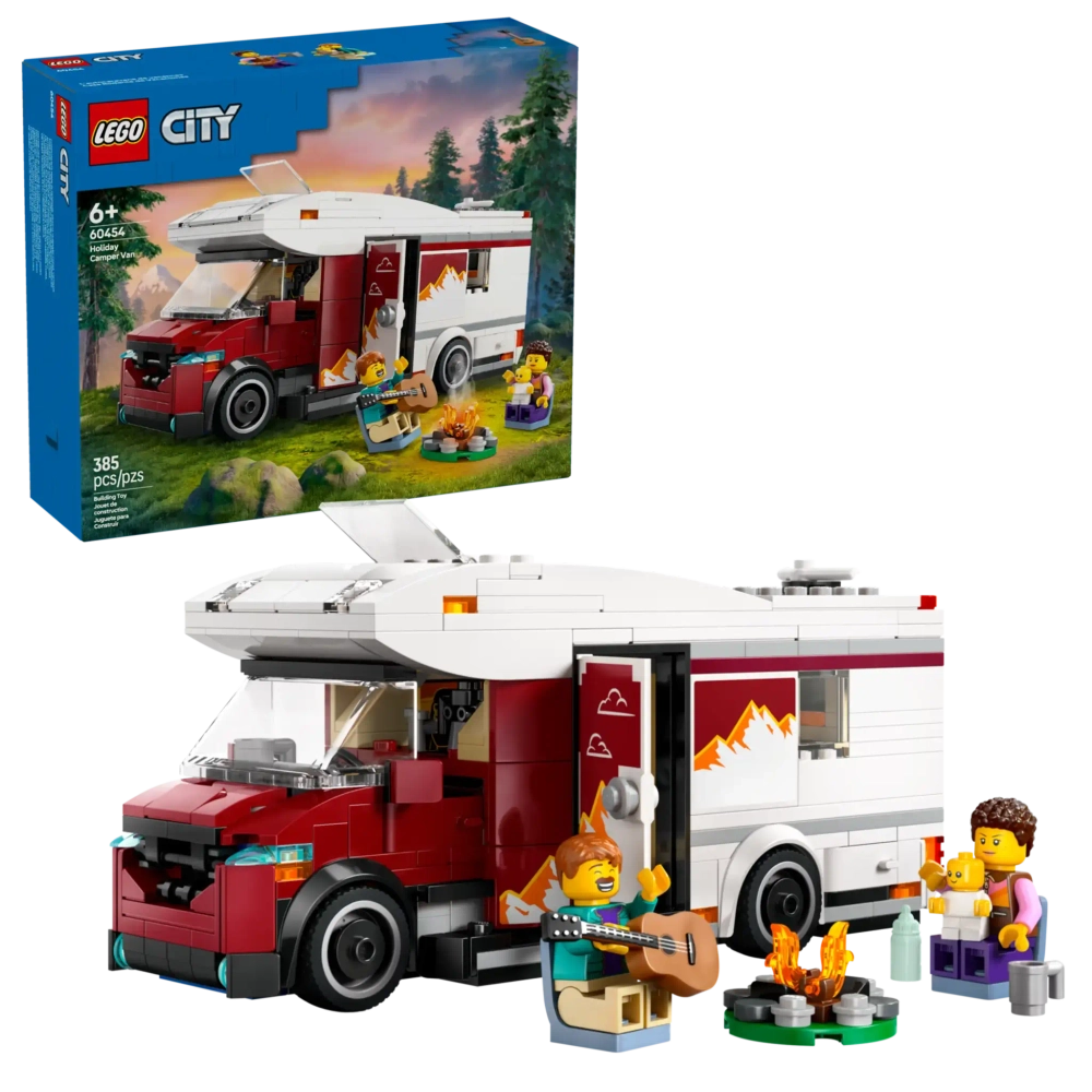 Конструктор LEGO City 60454 Туристический фургон для отдыха и приключений