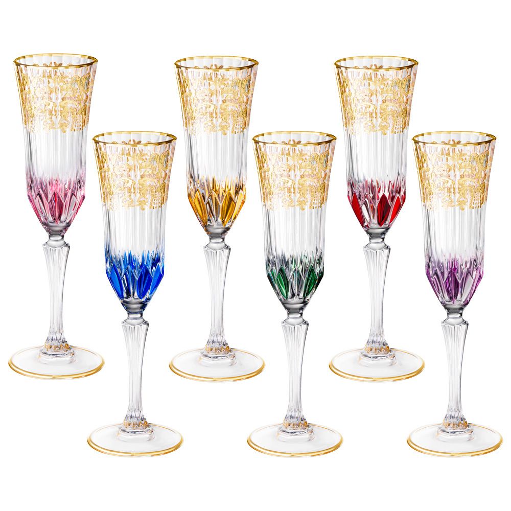 НАБОР БОКАЛОВ ДЛЯ ШАМПАНСКОГО ИЗ 6 ШТ. 180 ШТ.