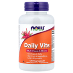 NOW Foods, Daily Vits™, мультивитамины и минералы, 120 растительных капсул