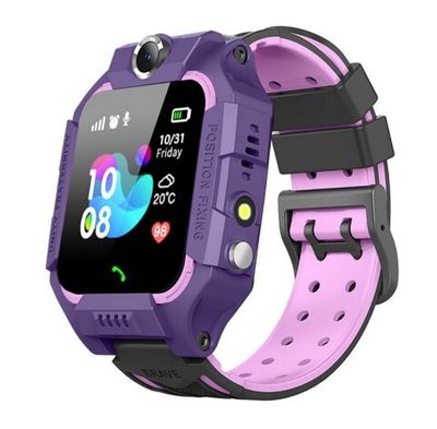 Детские смарт-часы Q19 GPS (фиолетовый)