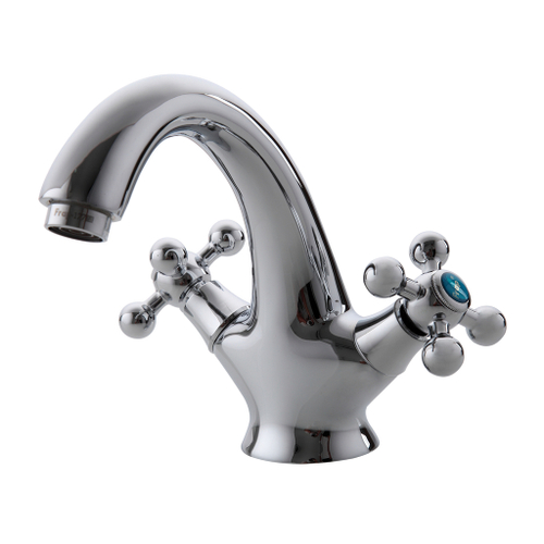 Смеситель для раковины 1/2 кер F1019 FRAP (литой, п/шпильку, хром, латунь)