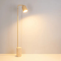 Светильник SP-MASON-FLOOR-R143-6W Warm3200-MIX (BG, 120 deg, 230V) (Arlight, IP20 Травертин, 5 лет) 060782