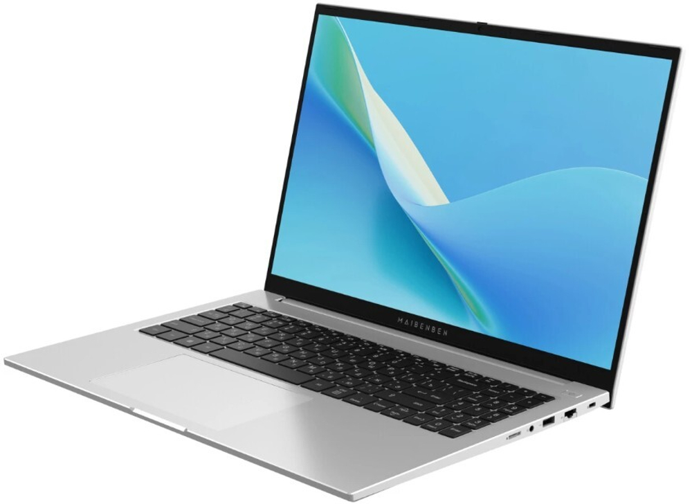 Ноутбук  Maibenben Medio M16B 16 ", Ryzen 3, 8 Гб RAM, 512 Гб SSD, Radeon Vega, Серебристый