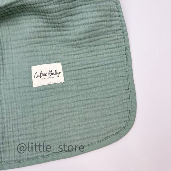 Плед-одеяло из муслина, Зеленый айсберг