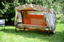 Качели садовые "Александрия" 4х местные