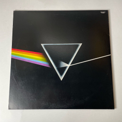 Винтажная виниловая пластинка LP Pink Floyd The Dark Side Of The Moon (Japan 1973) (No Obi, Буклет, Стикеры) 1 Пресс Голубой Треугольник