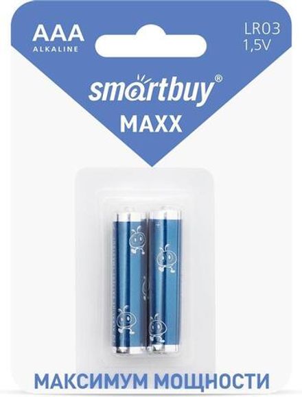 Батарейки Smart Buy MAXX, АAА LR-03, 2шт/упак,