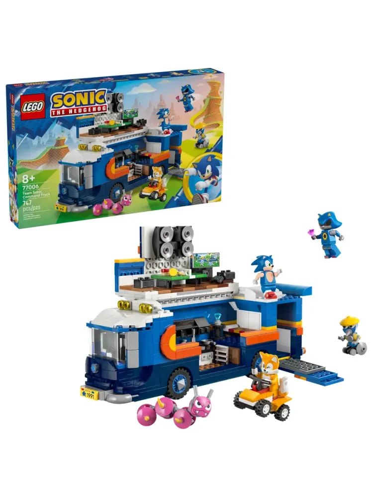 Конструктор Sonic the Hedgehog 77006 Командный грузовик