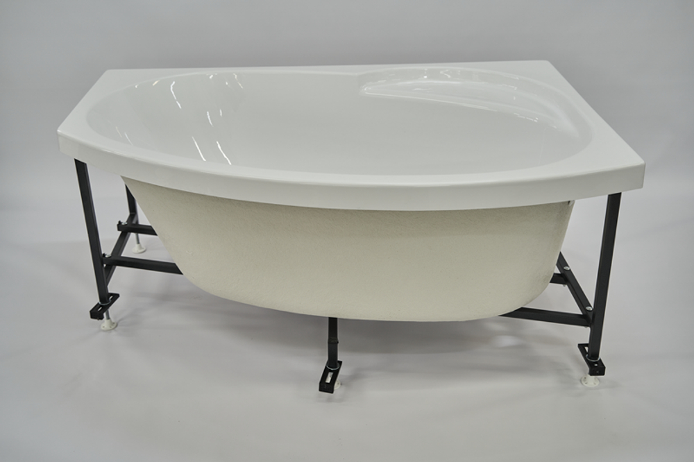 Акриловая ванна Radomir Vanessa (Радомир Ванесса) Монти 150х105 R, с каркасом