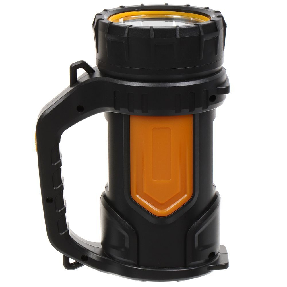 Фонарь кемп, встр акк, Облик, зар от сет220В, пластик, 3W+12LED, 6009