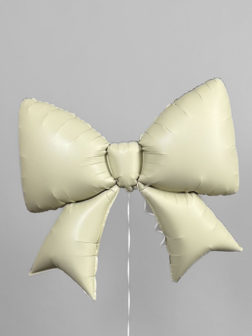 К Фигура Бант кремовый сатин, 38"/97см (БГ-46)  Изображение2