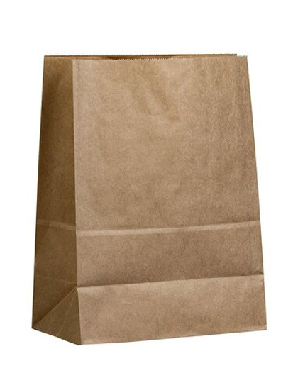 Пакет П-дно 220*120*290 крафт 70г/м2 (1/450)