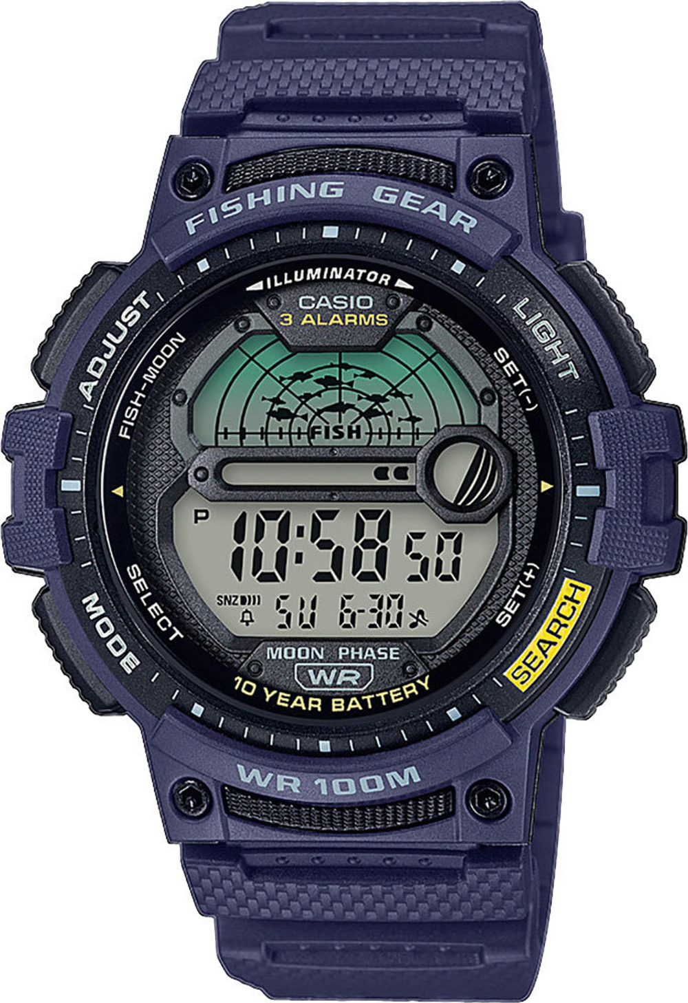 Японские наручные часы Casio Collection WS-1200H-2AVEF