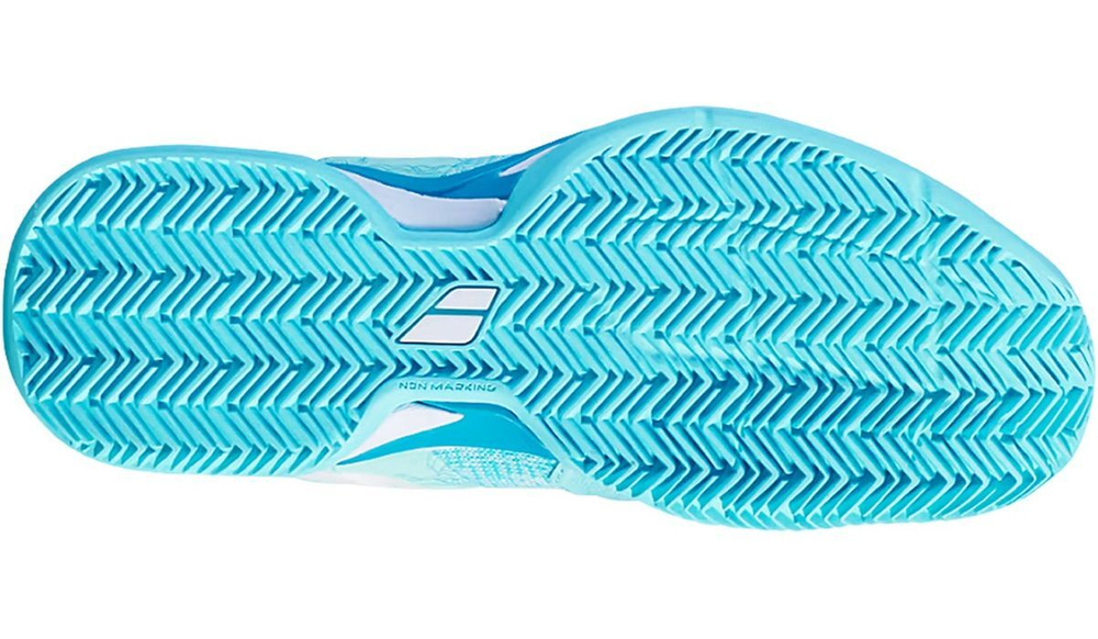 Женские теннисные кроссовки Babolat Propulse Blast Clay Women - tanager torquoise