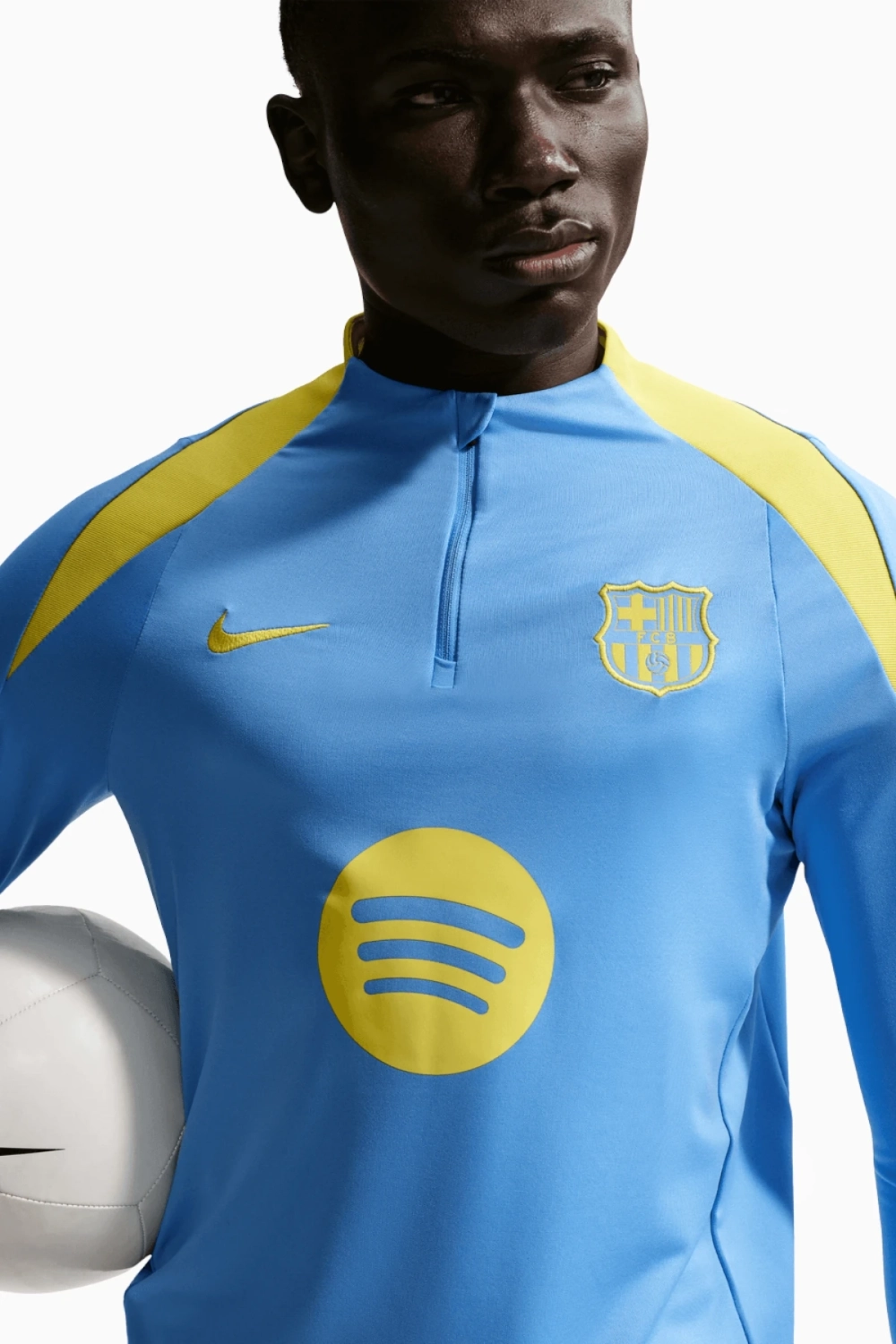 Кофта Nike FC Barcelona 25/26 Strike Drill Top - голубой