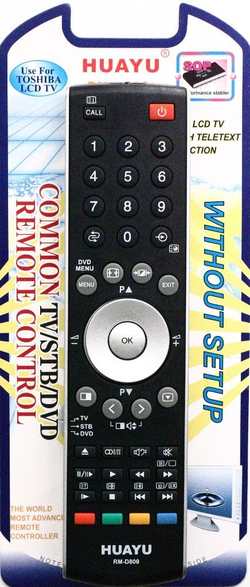 Пульт ДУ для Toshiba CT-90298 / RM-D809