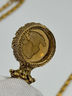 Многоярусная цепь с подвеской Goldette