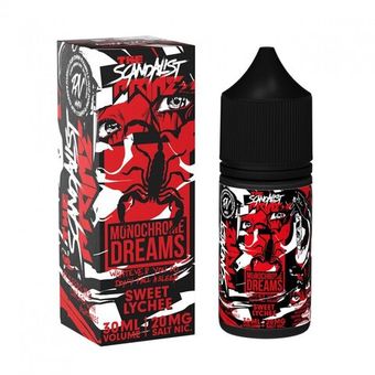 Жидкость The Scandalist Prime Salt 2% 30 ml - Monochrome Dreams (Сладкий личи)