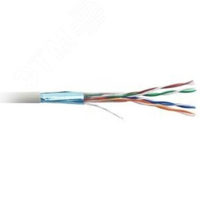 Витая пара F/UTP кат 5e 4х2х0.48 AWG24 Standart PVC IN FTP 4x2x0,5 5е in/Cu. SkyNet