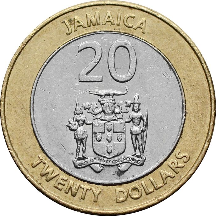 20 долларов 2006 Ямайка