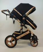 Коляска-трансформер с сумкой 2 в 1 Luxmom 518-SW