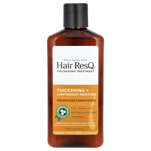 Petal Fresh, Hair ResQ, средство для утолщения, утолщение и увлажнение, невесомый кондиционер для истонченных волос, 355 мл (12 жидк. унц.)