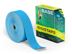 Кинезиотейп RaveTape BASE 5×32 — Голубой (BLUE)
