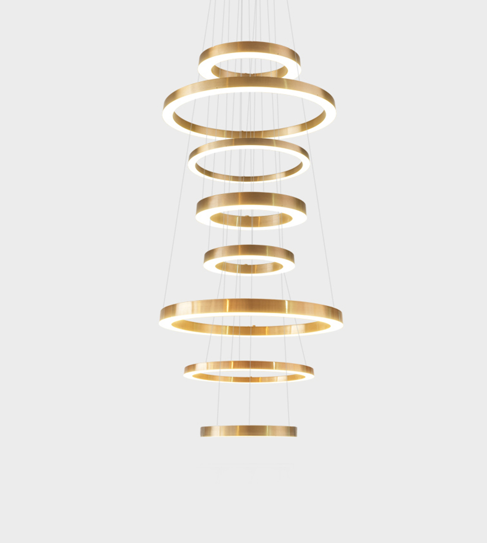 Pendant design lamp  Light Ring XXXL by HENGE