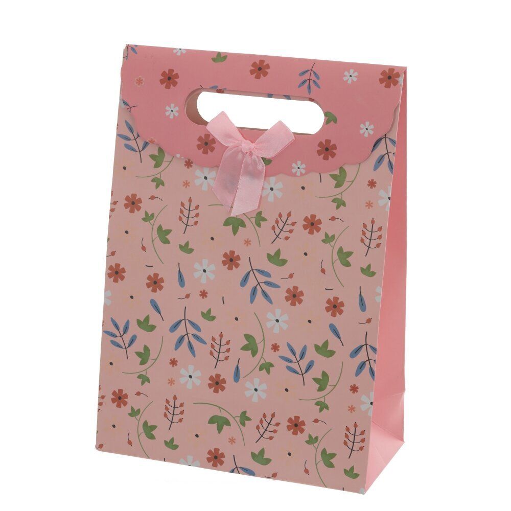 GAEM Пакет подарочный (бумага 210г/м2, блок микс 12шт), L19 W9 H27 см, 4в.