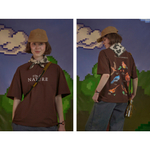 Футболка Called a Garment Birds "Brown"