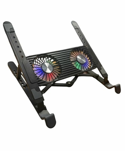 Подставка для ноутбука DH17 складная с охлаждением