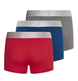 Мужские боксеры спортивные Calvin Klein Reconsidered Steel Trunk 3P - grey sky/berry sangria/lake crest