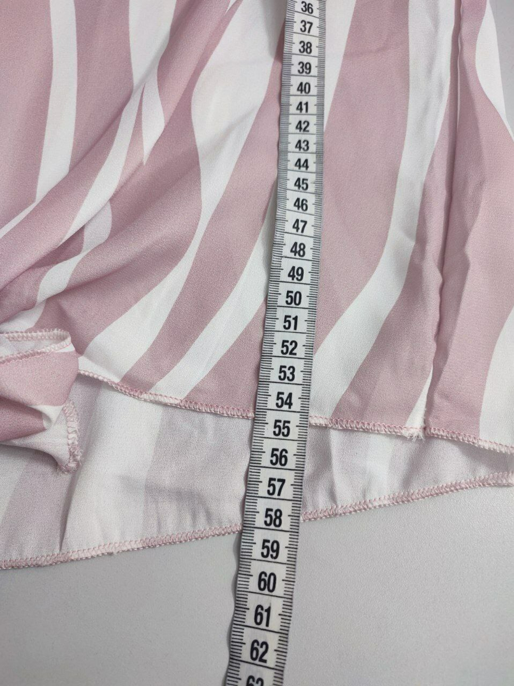 Блузка в полоску 50 размер