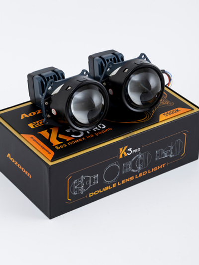Aozoom Bi-Led K3 PRO 2025 3.0" 50/60W 12V 5500K