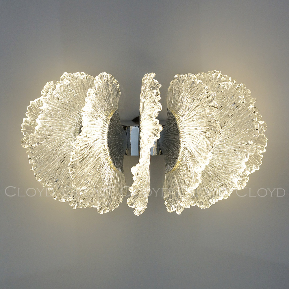 Бра Cloyd ANTIGUA W1 / выс. 17 см - хром (арт.20391)