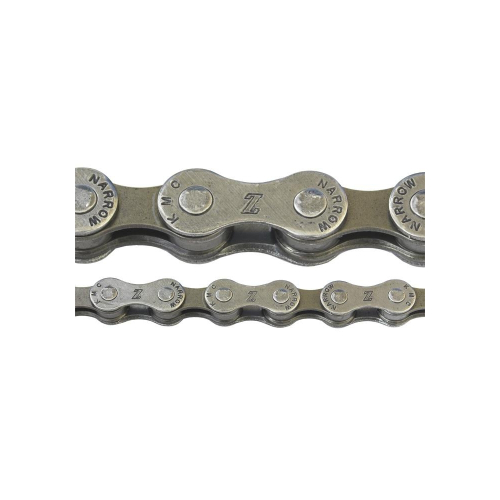 Цепь Z7 7,3мм с замком в пластик. коробке 116зв. 1/2"x3/32" серо-корич. KMC (Тайвань)