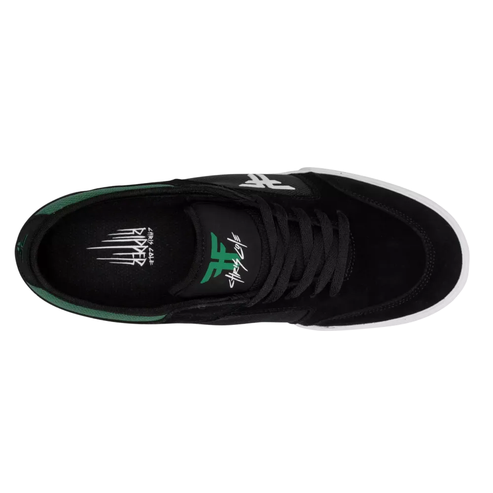 Кеды Fallen RIPPER - BLACK/GREEN/WHITE (CHRIS COLE)