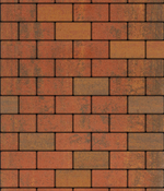 Тротуарная плитка ВЫБОР, форма Прямоугольник 100*200, h=40мм