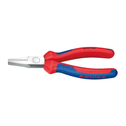 Плоскогубцы с гладкими губками черненые 160 мм Knipex 20 02 160