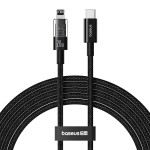 USB-C - Lightning Кабель Baseus Gem Charging+Data 20W 2m - Cluster Black