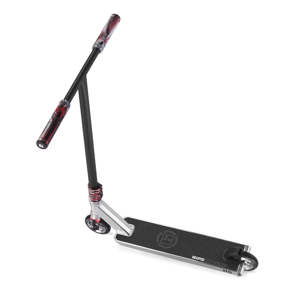 Самокат HIPExtreme H5, серебро/красный