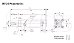DSBC-125-700-PPV-A-N3 Пневмоцилиндр