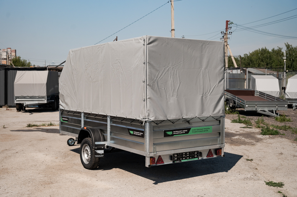 Прицеп Титан 3515 с бортами 50 см.