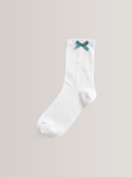 Носки хлопковые школьные для девочки Next A71-614, 5 шт., Белый