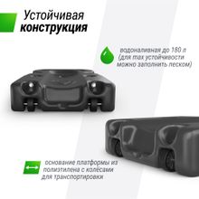 Баскетбольная стойка UNIX Line B-Stand-PC 54x32&quot; R45 H230-305 см
