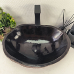 Раковина из речного камня RS-65000 50*37*15 0857